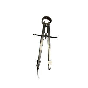 Vintage Alyn Vernier Caliper Compass Divider Measuring Tool Metal 6 Inches  A469